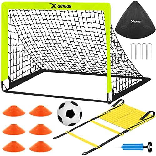 Portable Pop Up Soccer Set: Fun Backyard Game for Kids!