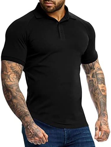 Stretchy Men’s Athletic Fit Polo