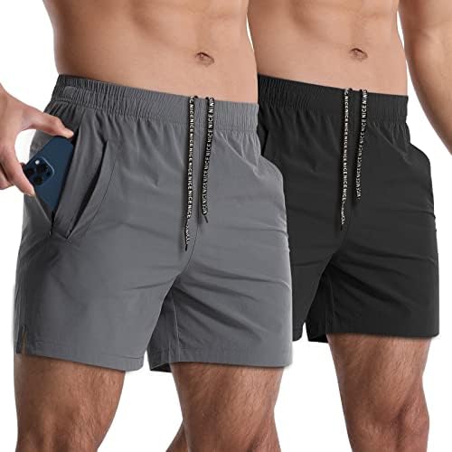 Lightweight Sports Running Shorts with Pockets