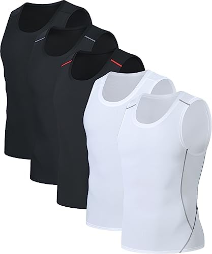 Ultimate Performance: Roxdme Men’s Compression Tank Tops