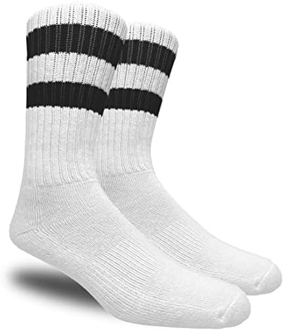 Bold Striped Crew Socks – 3 Pairs