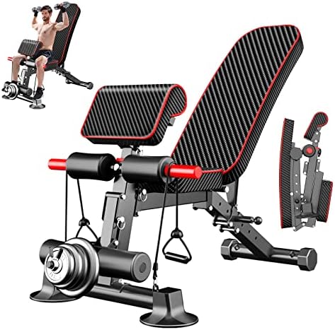 Versatile Foldable Weight Bench for Total Body Workout