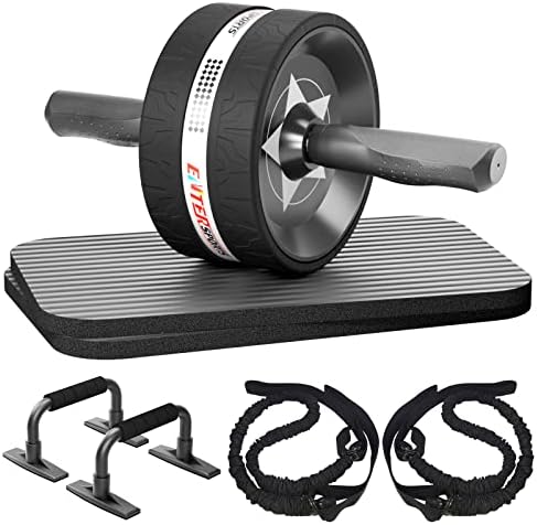 Ultimate Ab Roller Kit: Home Gym Fitness Equipment