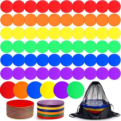 60 Pcs Non-Slip Spot Markers: Perfect for Sports Training