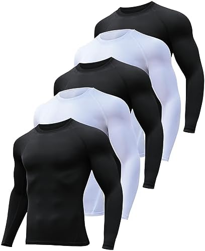 Ultimate Performance: HOPLYNN Compression Shirts for Men – Dominate your Workout!