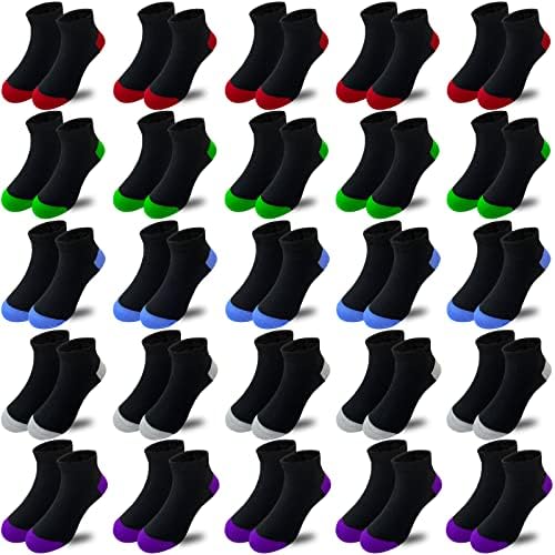Colorful Tsmollyu Boys Socks: 25 Pairs!