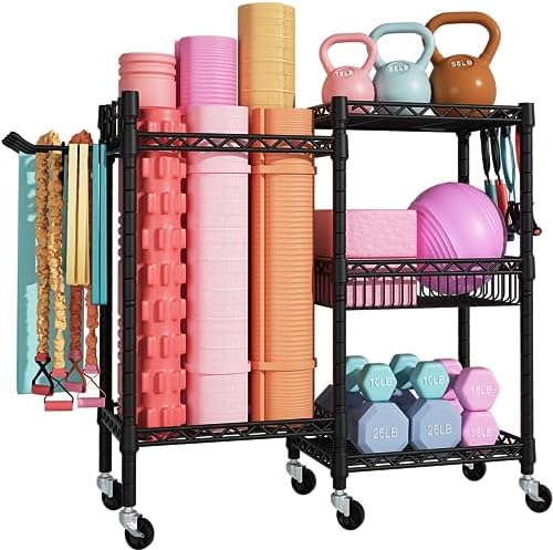 FUTASSI Home Gym Storage: Organize Your Fitness Gear!