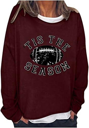Fun & Stylish Oversized Football Season Sweatshirts
