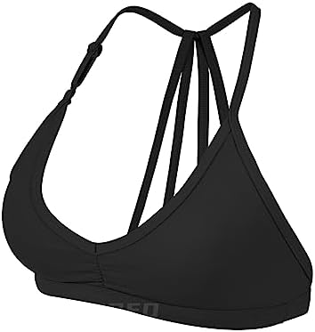 YEOREO Padded Backless Sports Bra: Stylish and Supportive!