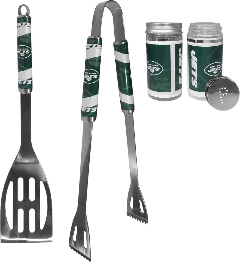 NY Jets BBQ Set: Tailgate with Style!