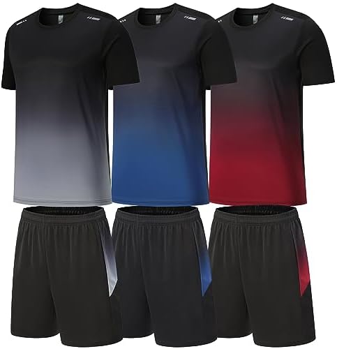 Ultimate Men’s Workout Shirt Trio: BOOMCOOL Gym Attire!