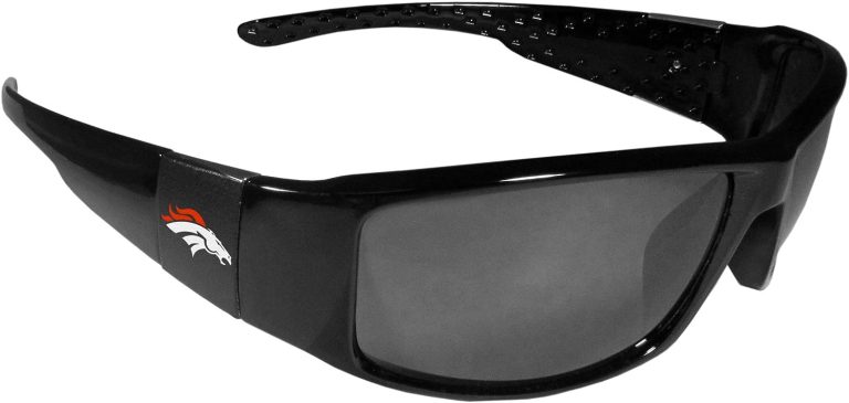 Denver Broncos Black Wrap Sunglasses: Ultimate NFL Fan Gear!