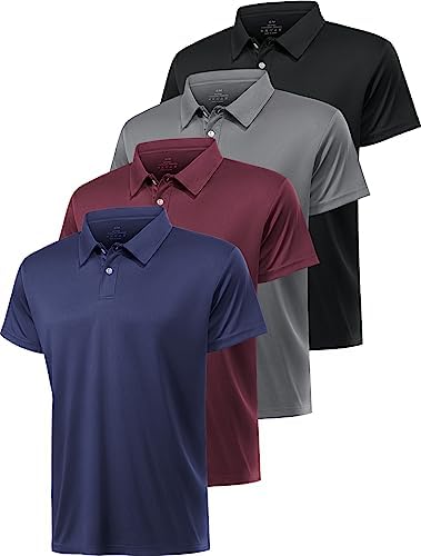 Moisture Wicking Men’s Polo – Stay Cool and Comfortable!