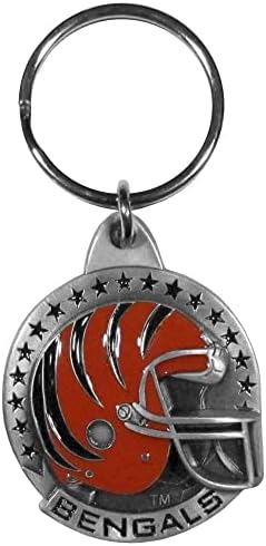 Cincinnati Bengals Carved Metal Key Chain: Show Your Team Spirit!