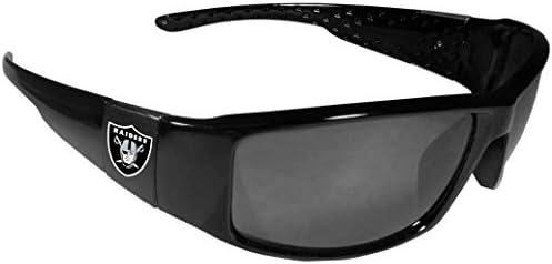Black Wrap Sunglasses: Must-Have for Raiders Fans!