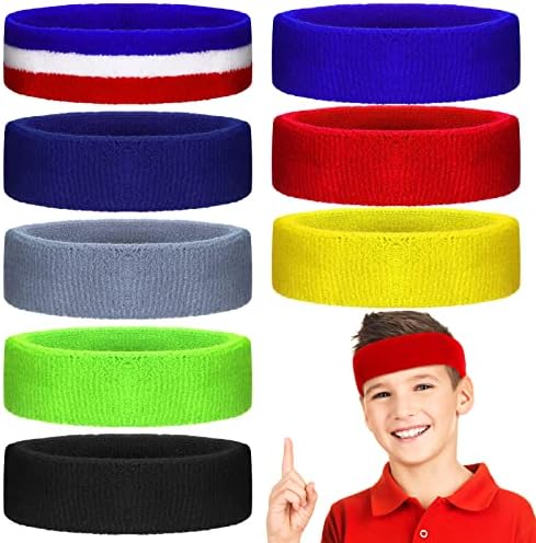 Colorful Youth Sweatbands for Active Boys