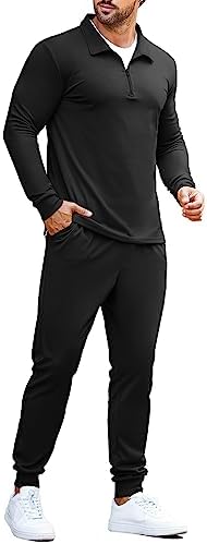 Stylish Coofandy Men’s Tracksuit: Comfortable and Sporty!