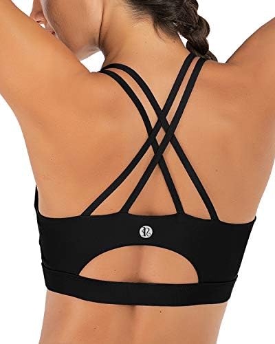 Crisscross Back Padded Sports Bra: Sexy and Supportive!
