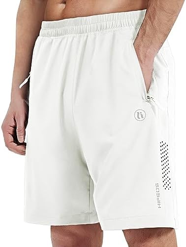 Ultimate Performance: HIFEOS Men’s Athletic Shorts – Lightweight, Comfortable, 3 Zippered Pockets