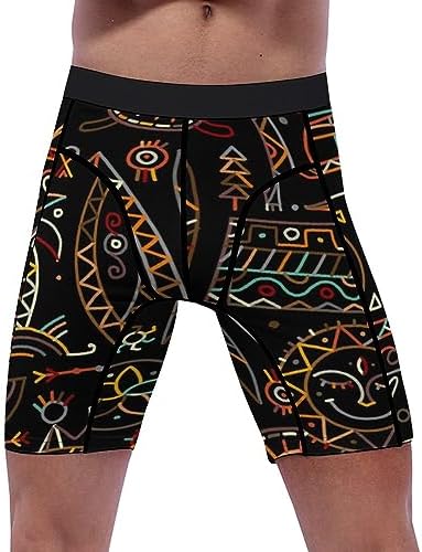 Hawaii Turtle Polynesian Men’s Shorts: Athletic Compression for Gym
