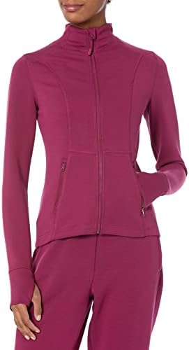 Stylish Zip Through Jacket for Women by Amazon Essentials
