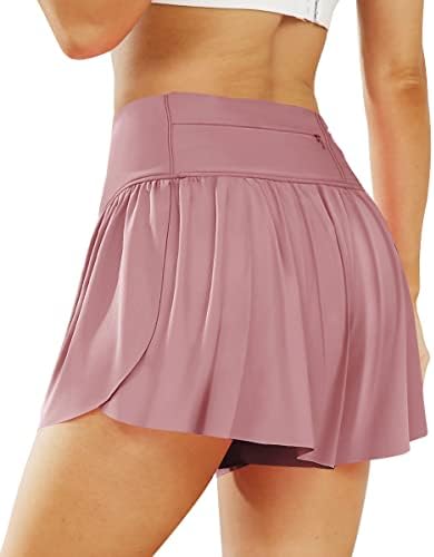Flowy Summer Athletic 2-in-1 Shorts: Stylish and Practical!