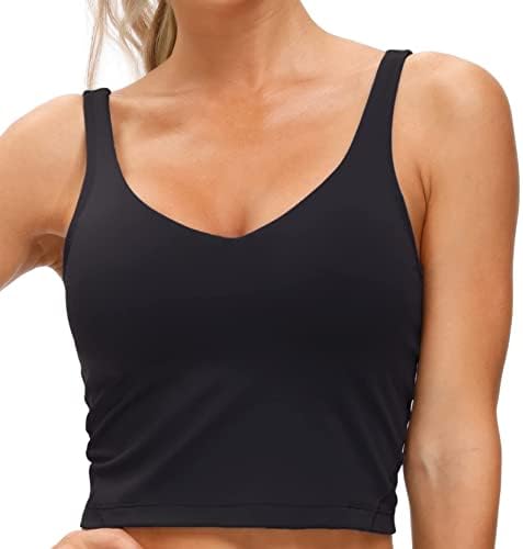 Ultimate Support & Comfort: Wire-free Longline Sports Bra for Women