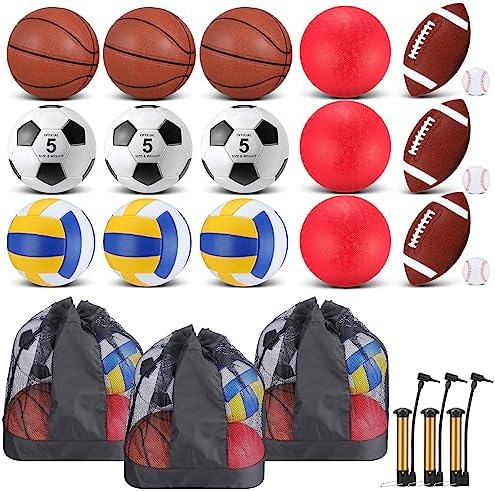 Ultimate Sport Ball Set: Full Size, Variety, and Fun!