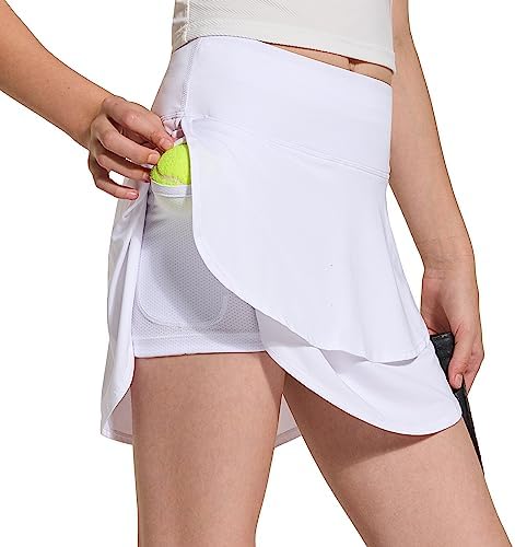 Stylish UPF50+ Tennis Skirt with Pockets