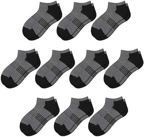 Cozy 10 Pairs Boys Low Cut Socks for Active Kids