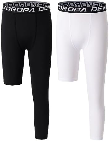 High-Performance Compression Leggings for Youth Basketball