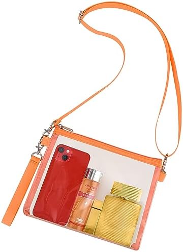 Clear Crossbody Purse: Perfect for Stadiums!