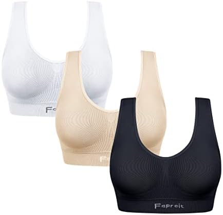 Ultimate Comfort and Support: Fapreit Women’s 3 Pack Sports Bra – Must-Have!