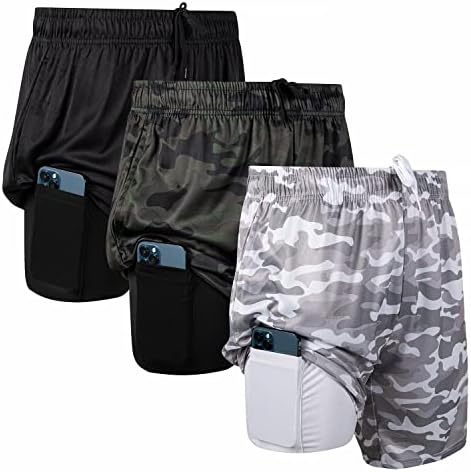 Ultimate Performance: 2-in-1 Athletic Shorts
