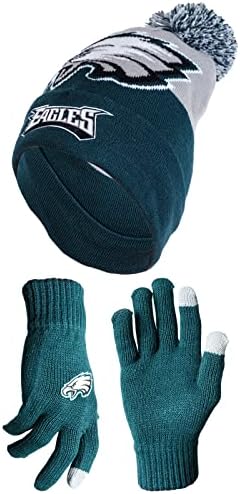 Ultra Game Winter Beanie & Gloves: Extra Soft, Super Warm!