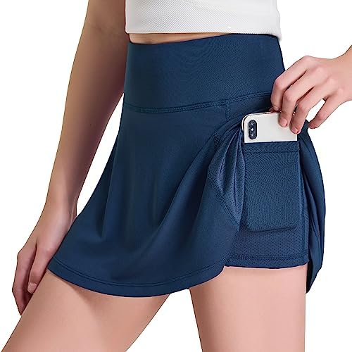 Stylish UPF50+ Golf Skirt with Pockets