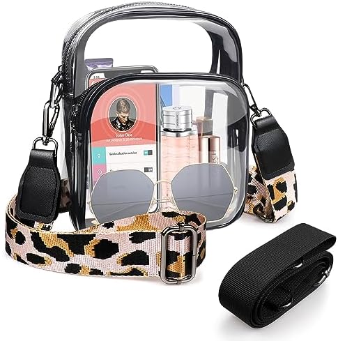 Clear Crossbody Bag: Stylish and Stadium-Approved!