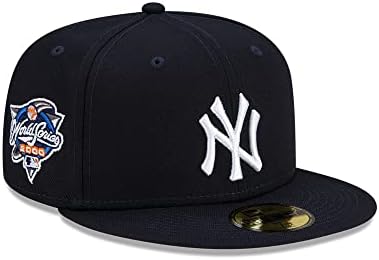 NY Yankees 2000 World Series Fitted Cap: Classic Team Color Hat!