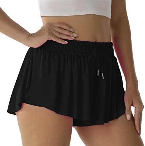 Double Layer Quick-Drying Athletic Shorts
