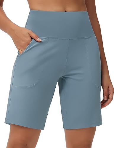 Stylish High Waisted Bermuda Shorts