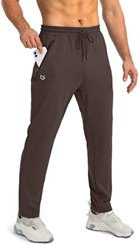 Stylish Zippered Sweatpants for Active Men