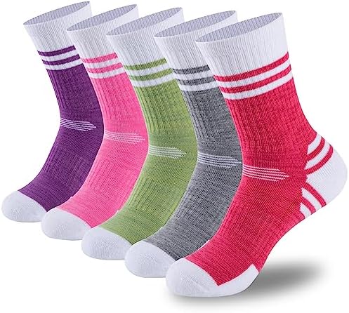 Ultimate Comfort and Performance: COOVAN Women’s Hiking Socks – 5 Pairs