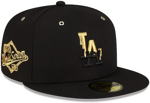 Golden 1988 Dodgers Championship Fitted Cap