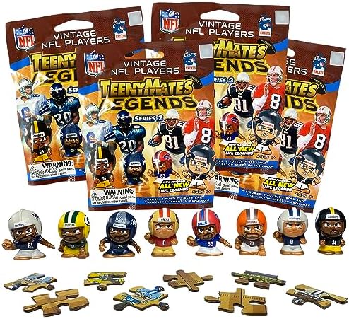 Exciting Teenymates Party Animal Legends NFL Figures!