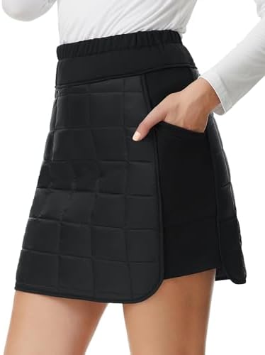 Stay Warm and Stylish with JACK SMITH Women’s Puffer Skort