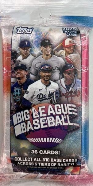 Big League MLB Jumbo Cello Pack: 36 Cards!