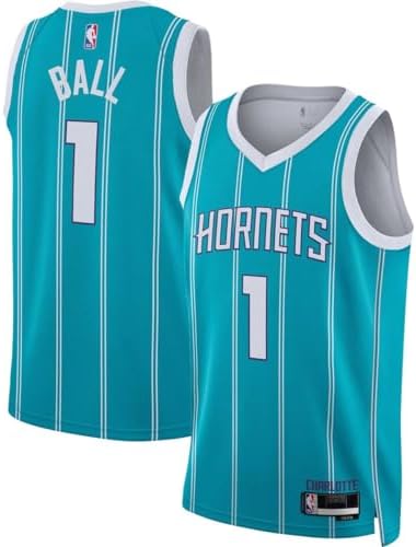 LaMelo Ball Charlotte Hornets NBA Kids Youth 8-20 Teal Icon Edition Swingman Jersey