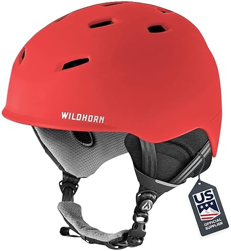 Wildhorn Drift Snowboard Helmet, Ski Helmet Women Men & Youth - US Ski Team Official Supplier - 13 Adjustable Vents, Lightweight Premium Construction Snowboarding Helmet