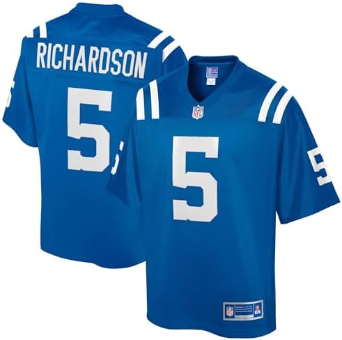 Stunning NFL Replica: Men’s Anthony Richardson Colts Jersey