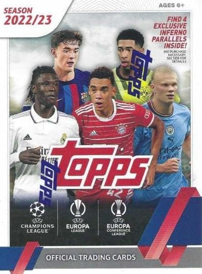 2022-23 Topps UEFA Club Competitions: Messi & Autographs!